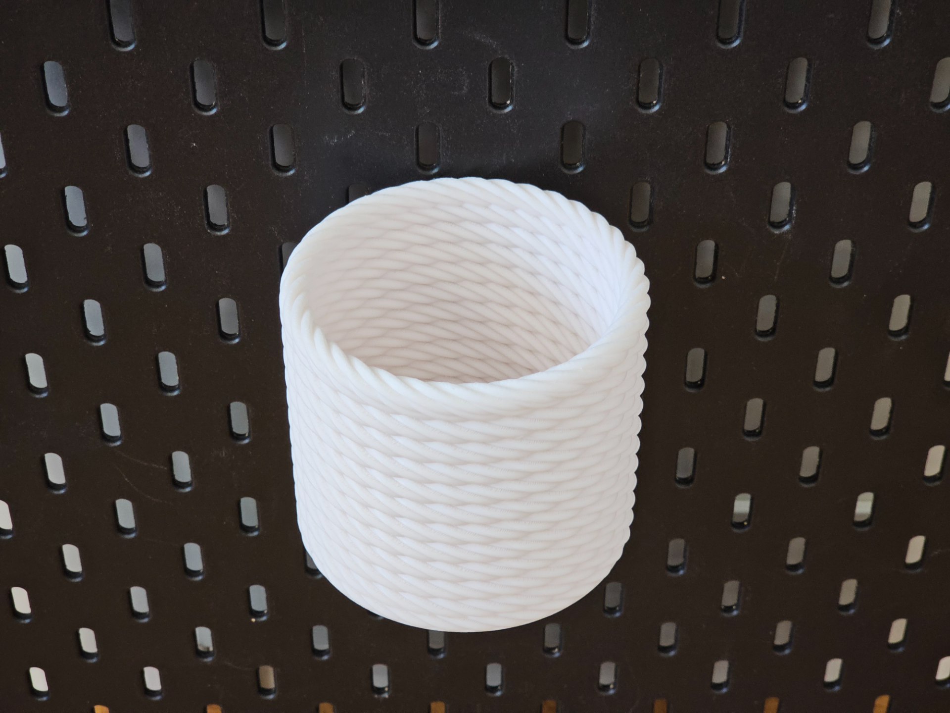 Rope Container for IKEA Skadis