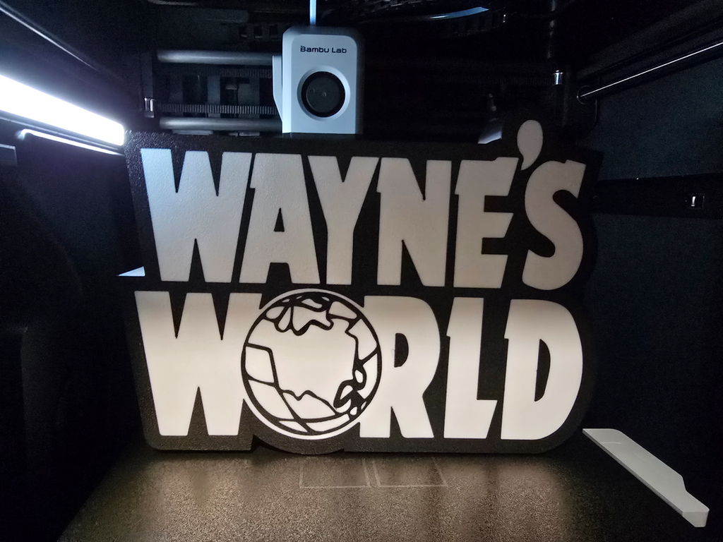 Wayne's World Light Box