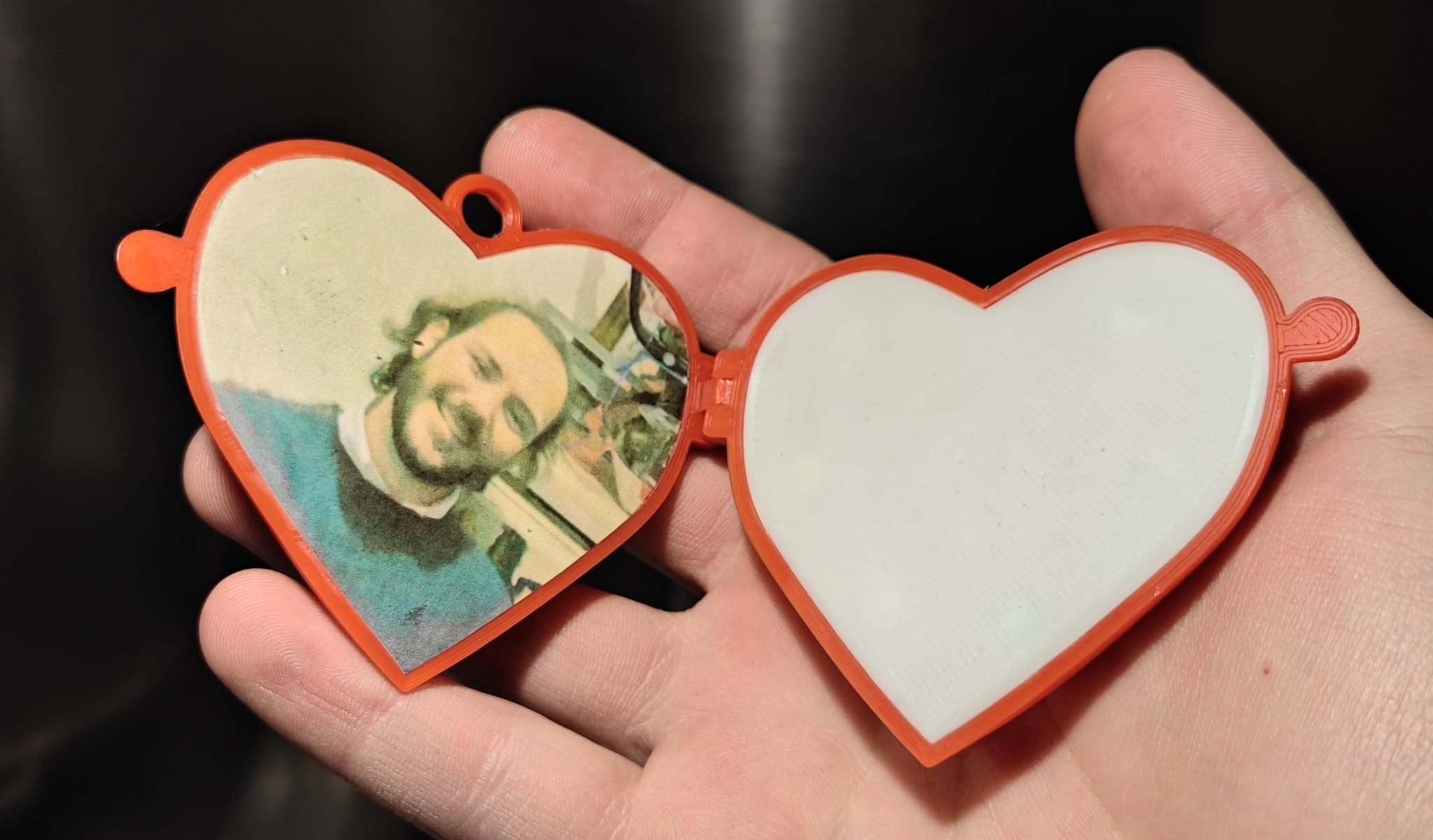 Heart Necklace print-in-place