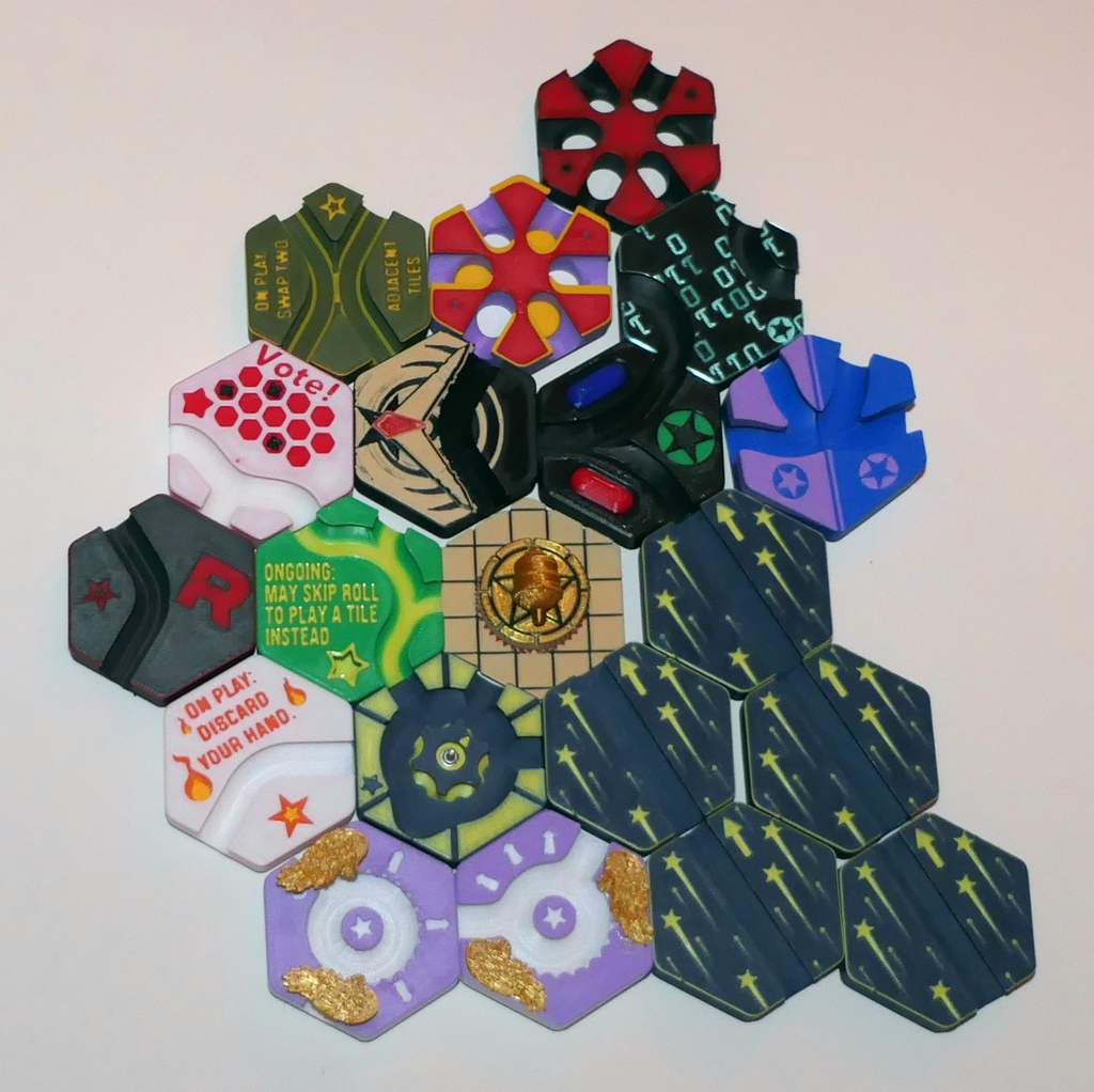 Hextraction Tiles Set I - Abuse of power