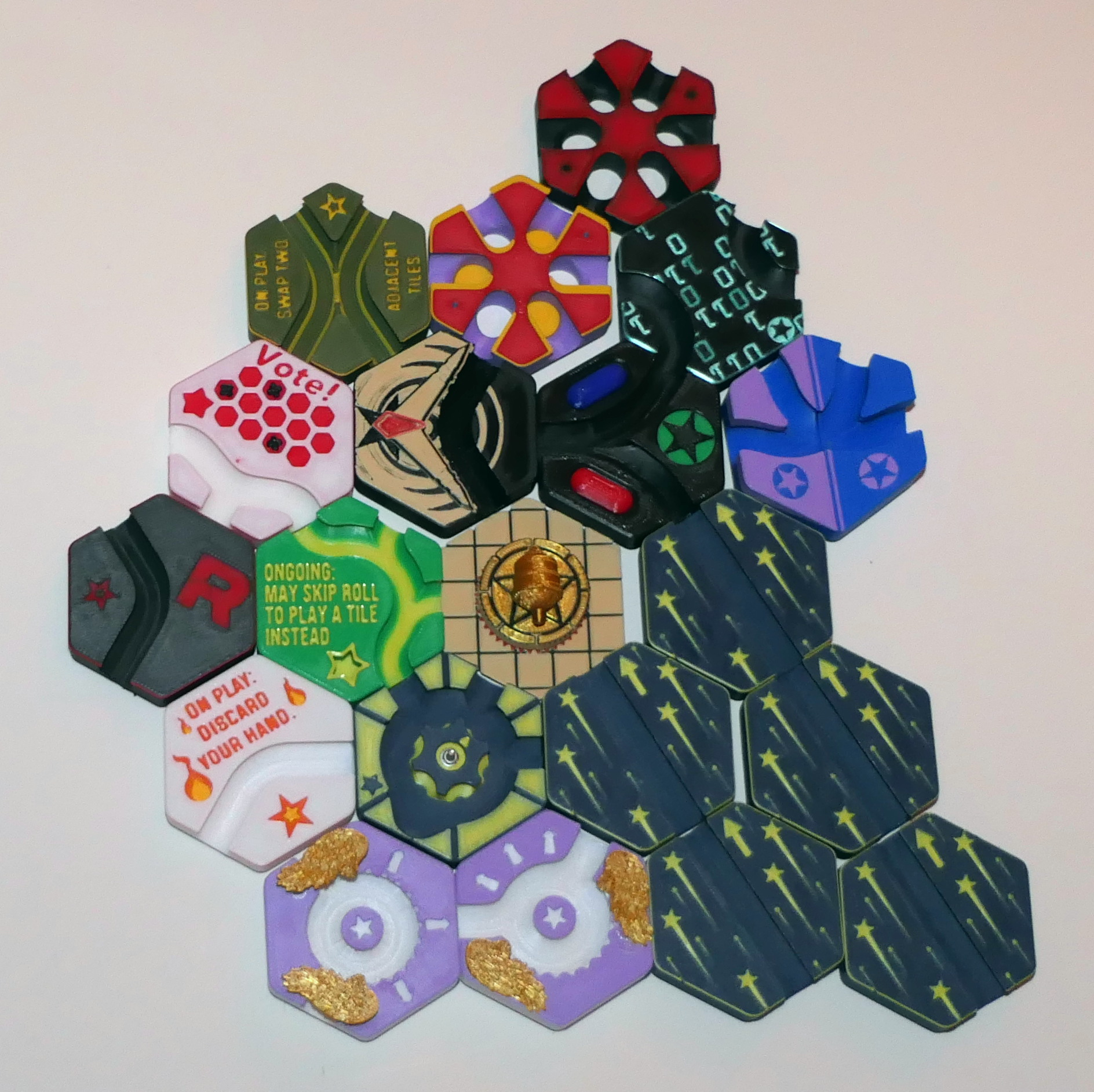 Hextraction Tiles Set I - Abuse of power