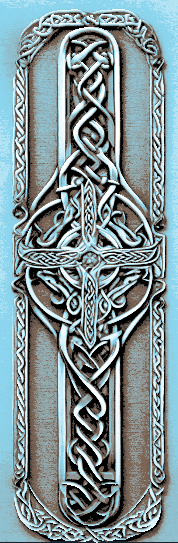 Celtic Knot Designs of Crosses - Set of 3 Bookmarks