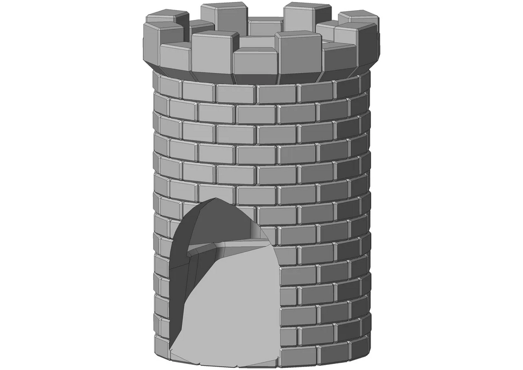 World's Smallest Dice Tower