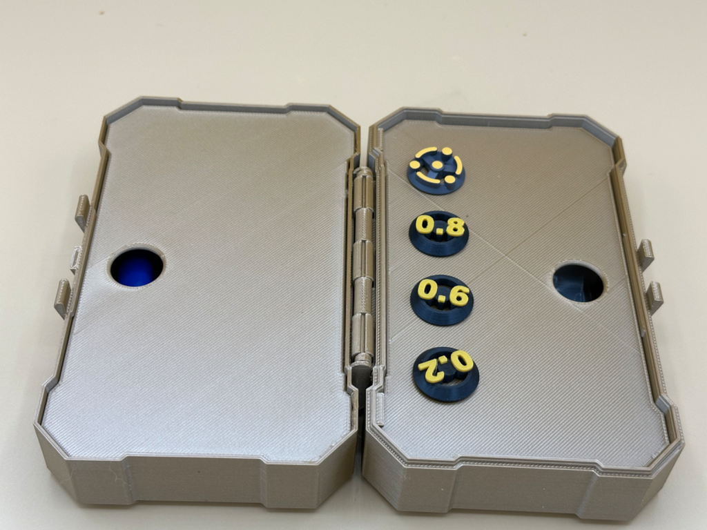 "Print-in-Place" Tool-Accessory Box for A1/2 Serie