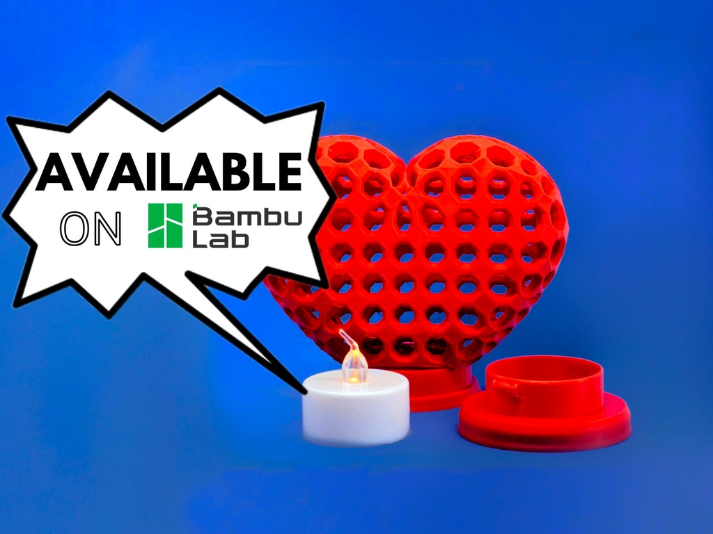 Valentine's Day Tealight Candle