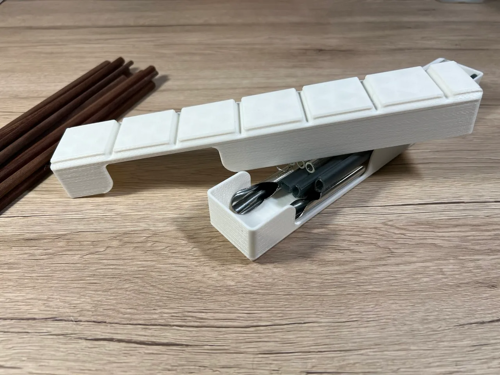 Gridfinity cutlery low profile bins