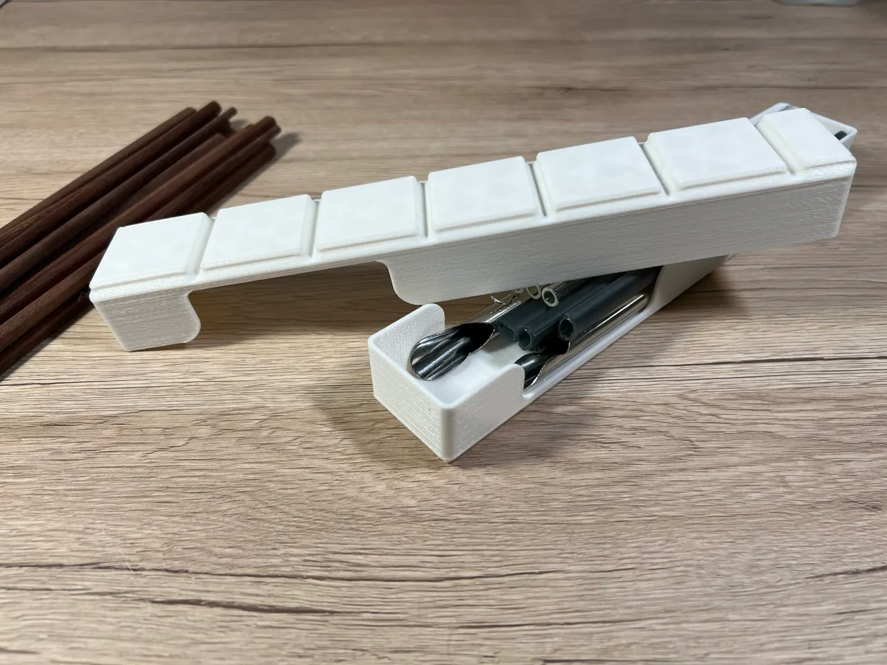 Gridfinity cutlery low profile bins