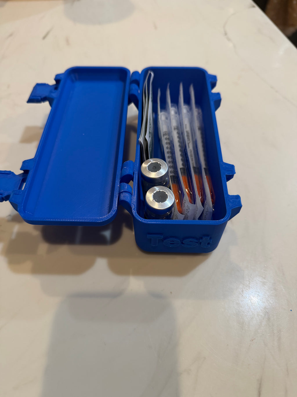 TEST/TRT holder snaplock case