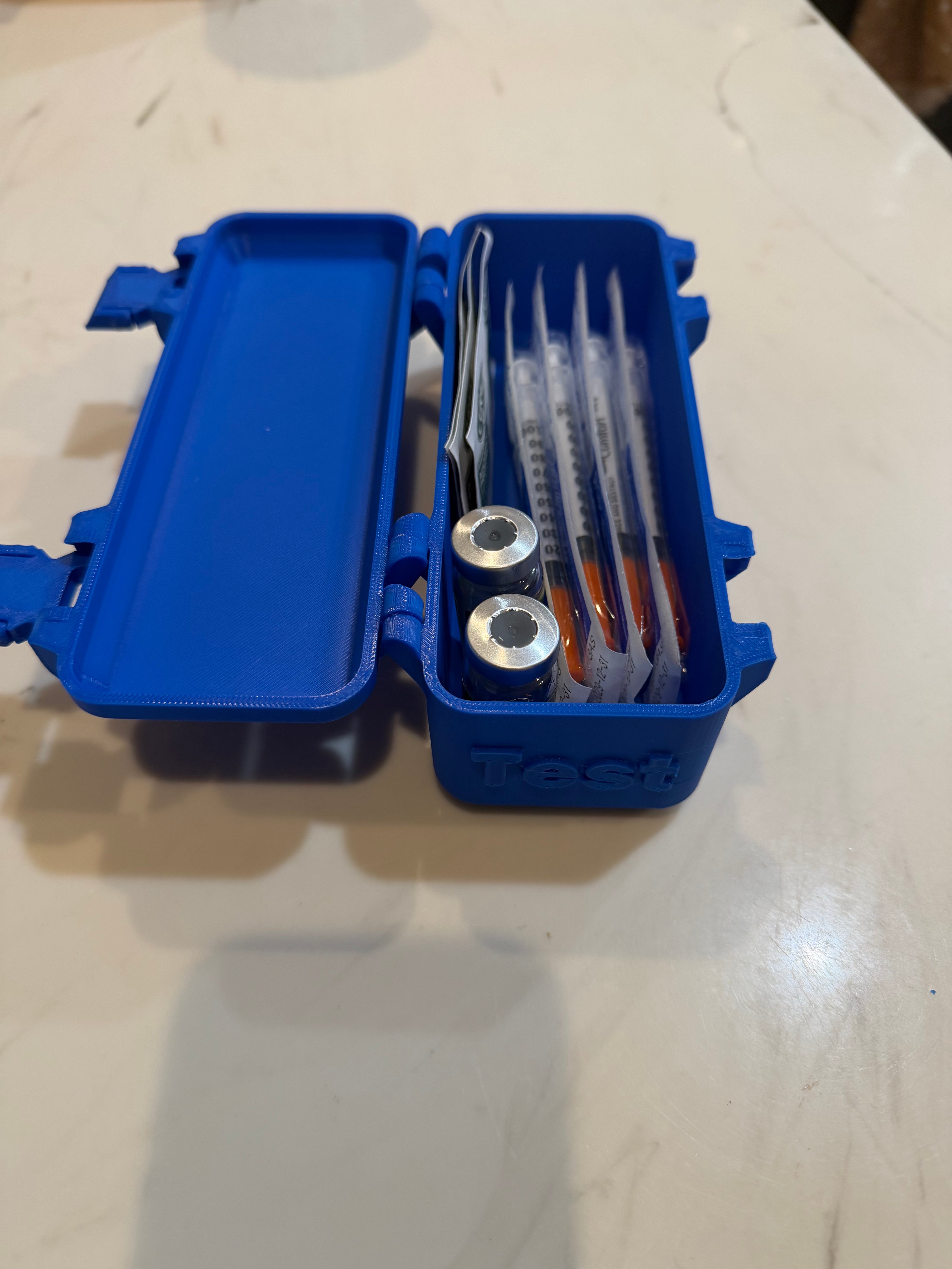 TEST/TRT holder snaplock case