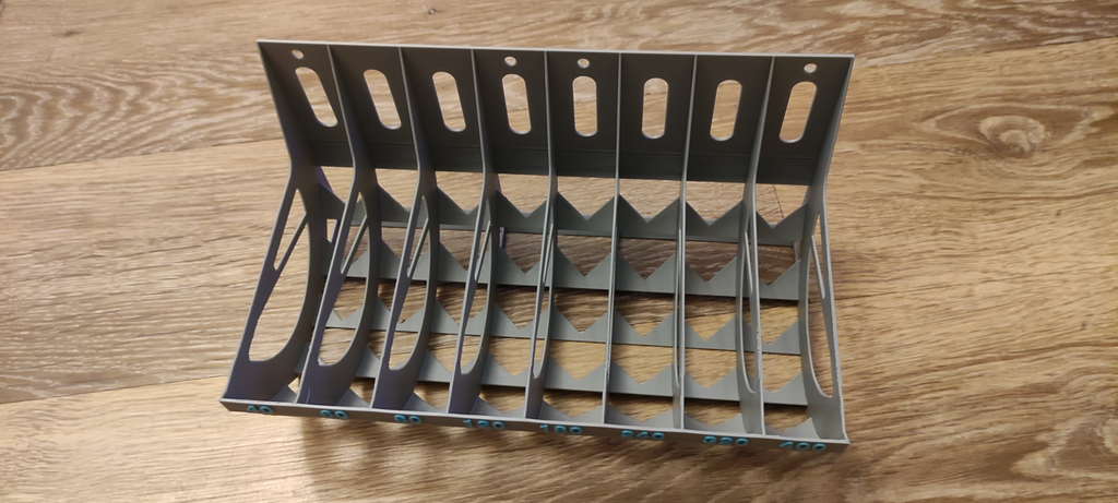 Sanding disc holder organiser 125 and 150mm