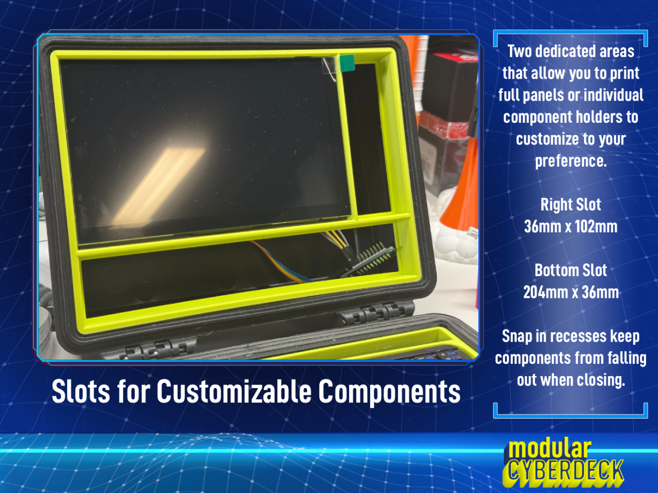 Modular Cyberdeck & Panel Generator - Apache 1800