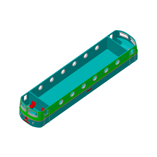 Electric Locomotive E499.0 ČSD "Bobina" H0