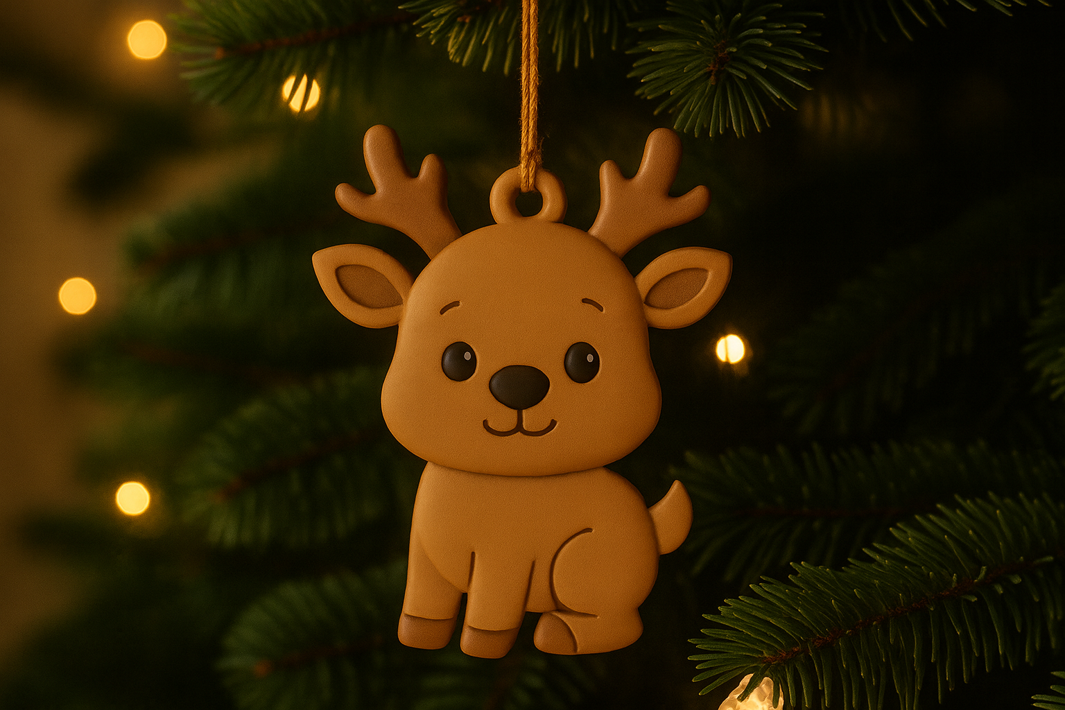 Reindeer Christmas Ornament