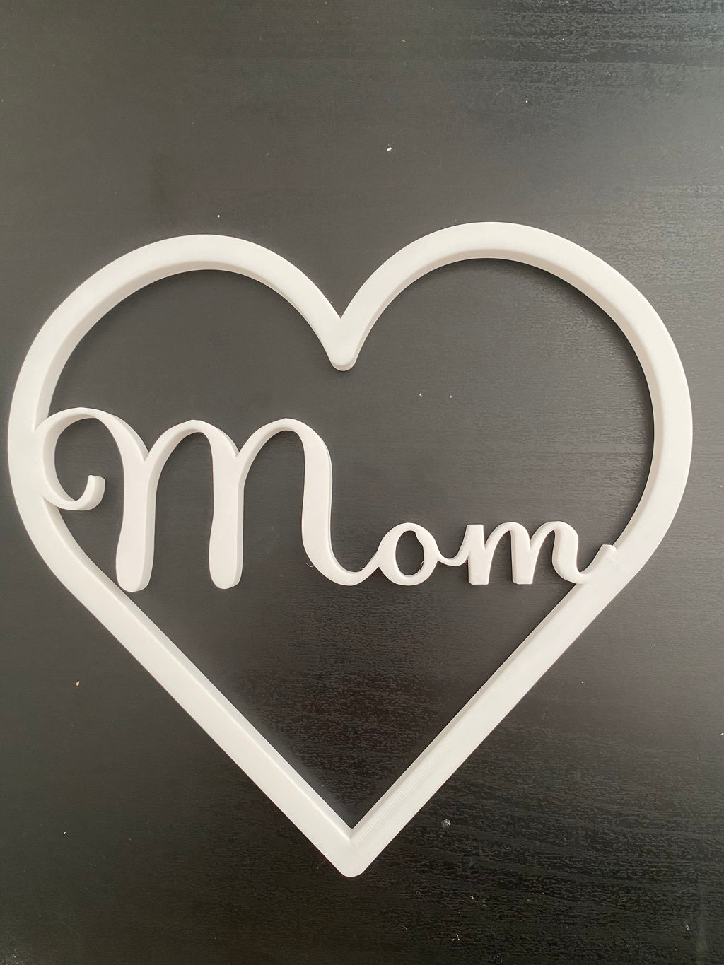 Heart macrame blank for your mommy