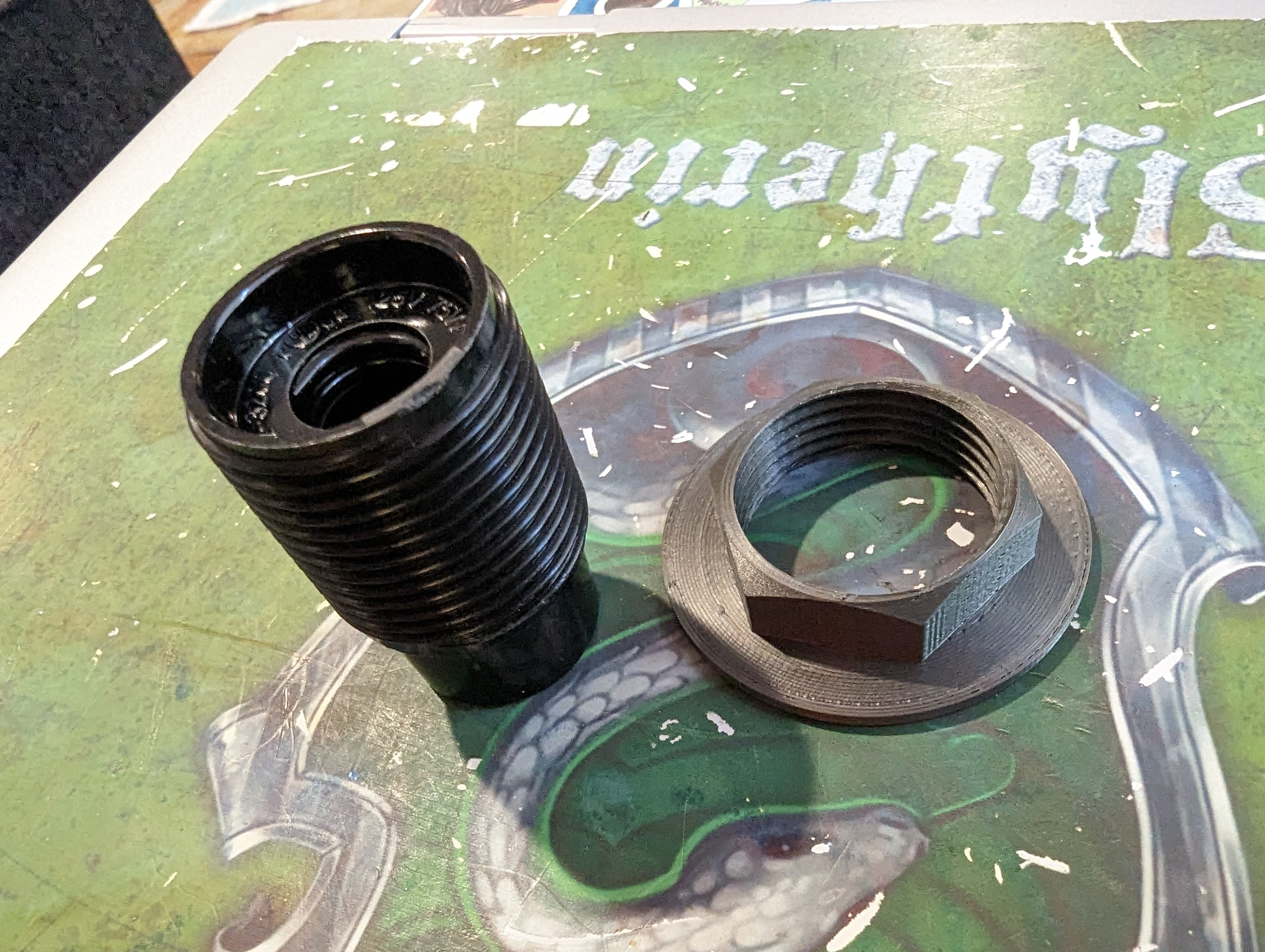Nut for E12 Candelabra Holder