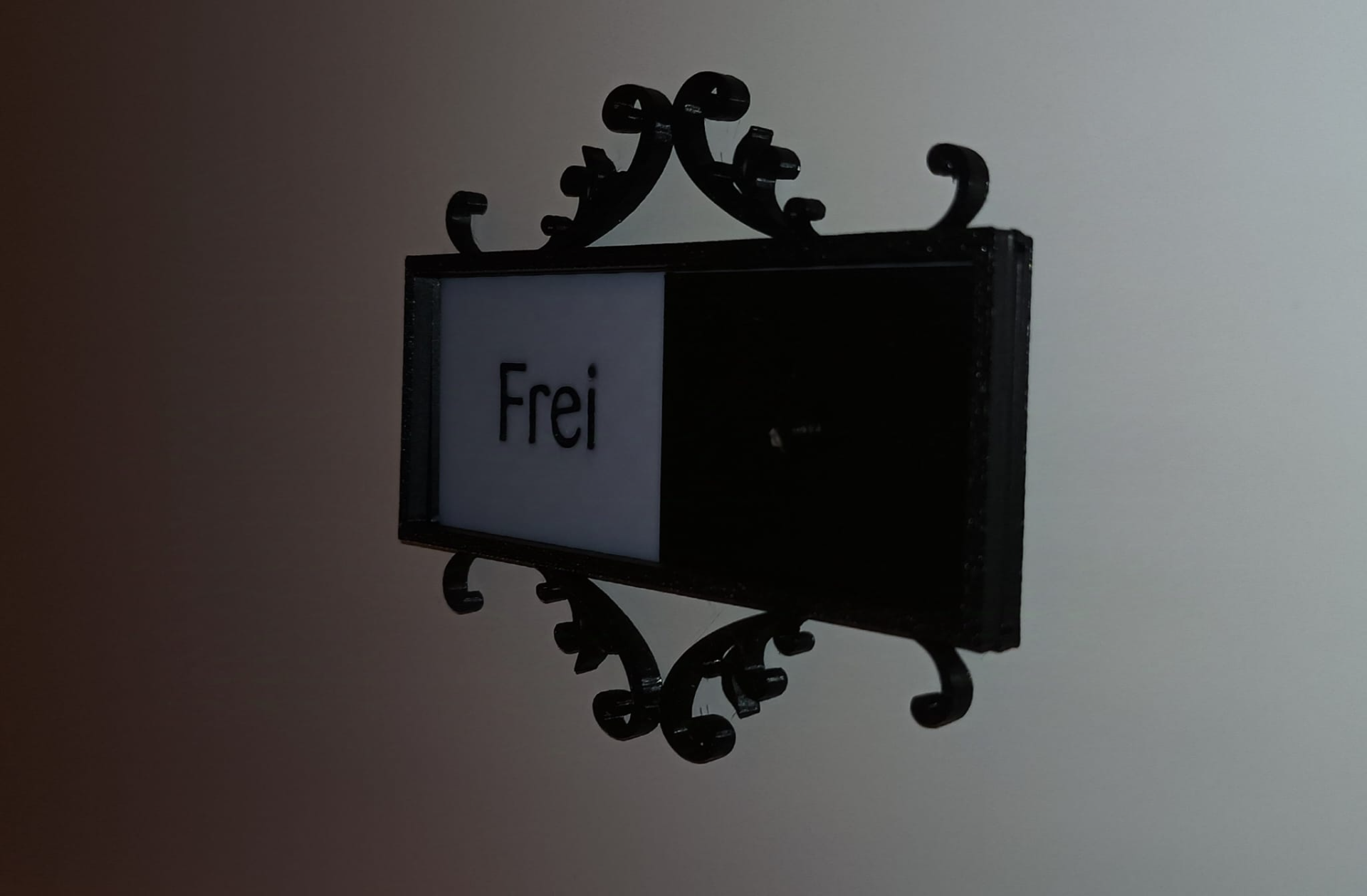 WC-Schild 3 Versionen - ohne Tribal englisch