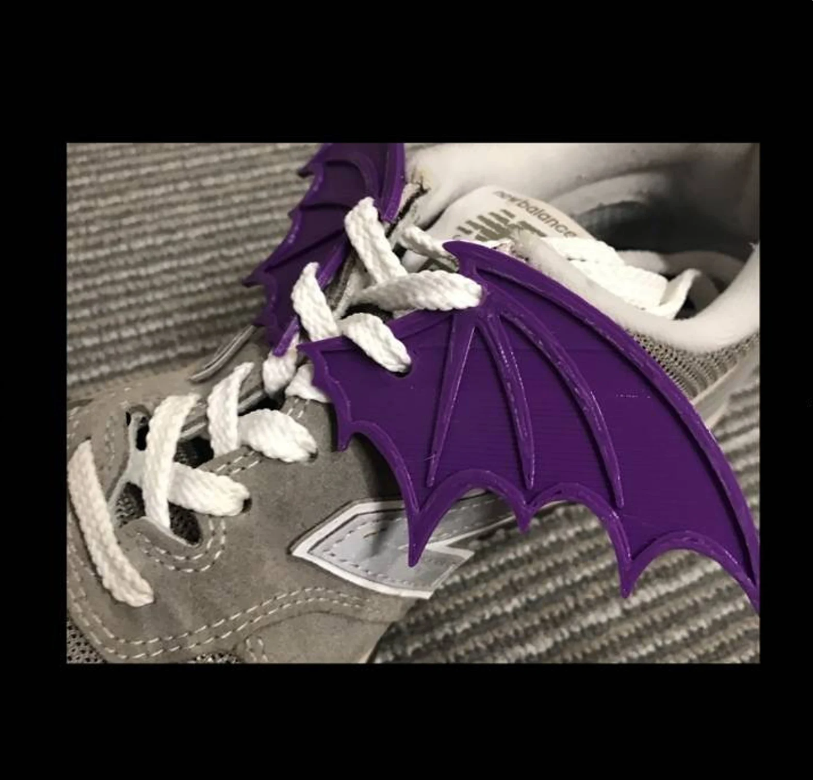 bat wings for shoes Halloween