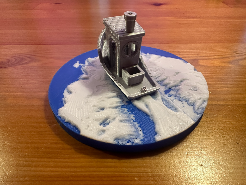 Benchy Stand - In the water