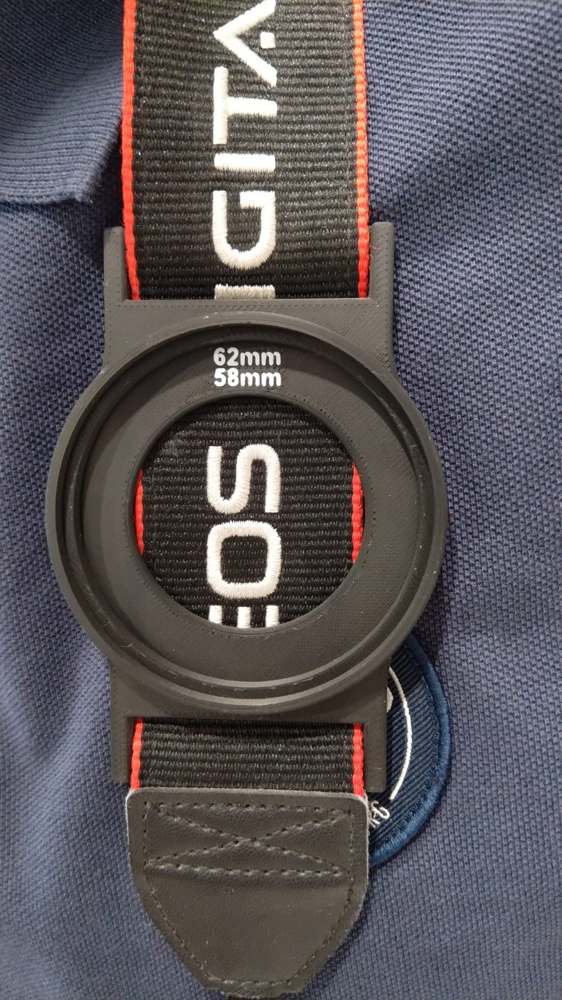 Camera lense cover - 62 and 58 mm