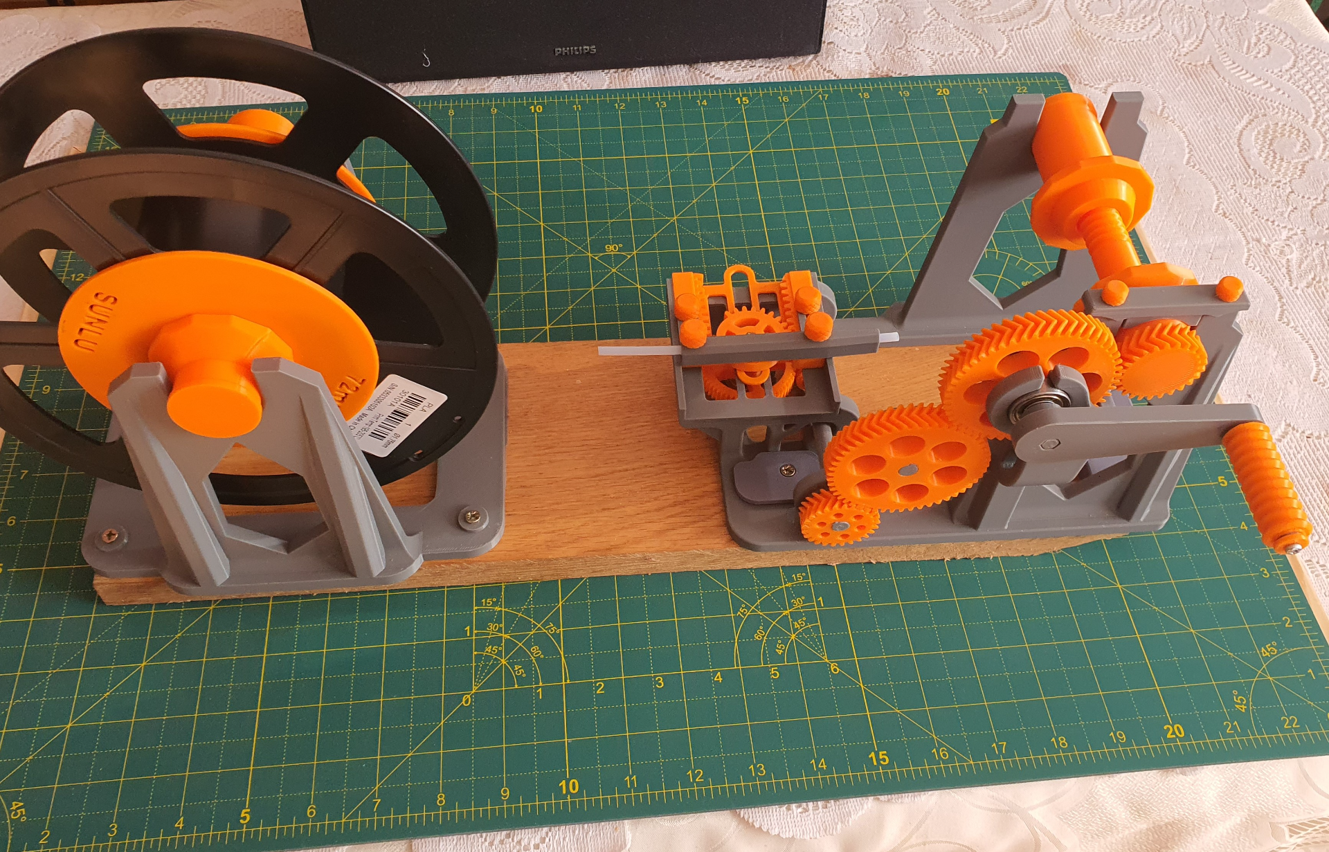 Spool Winder Fixing Brackets