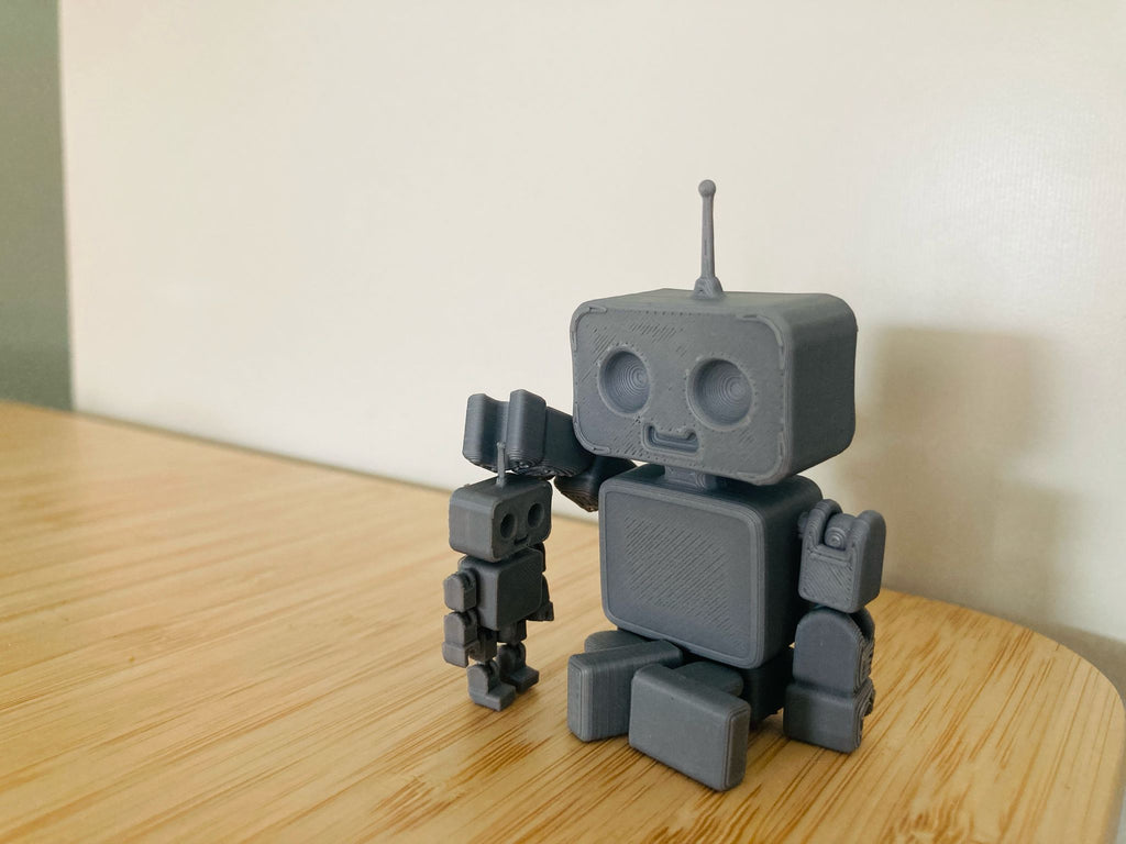 Cute Articulated Robot Print-in-Place