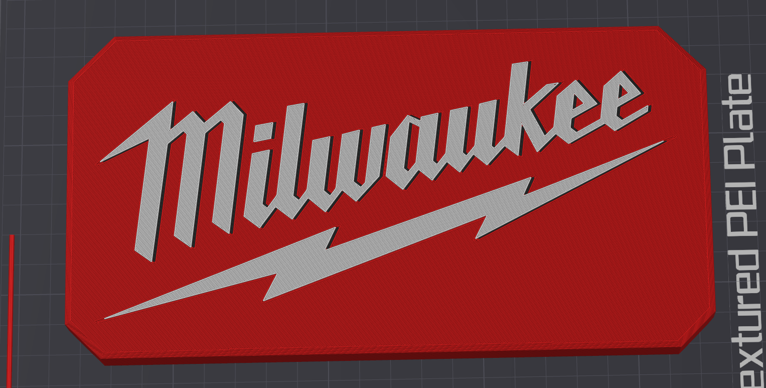 Milwaukee Shadow Logo Slide On Lid Packout Bins