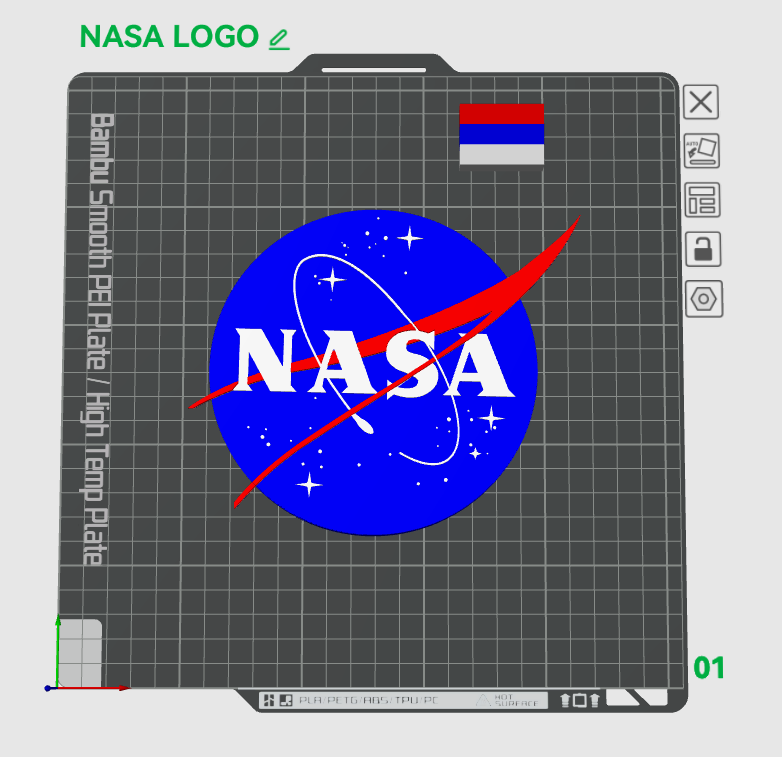 Nasa Logo and for endeavor space orbital