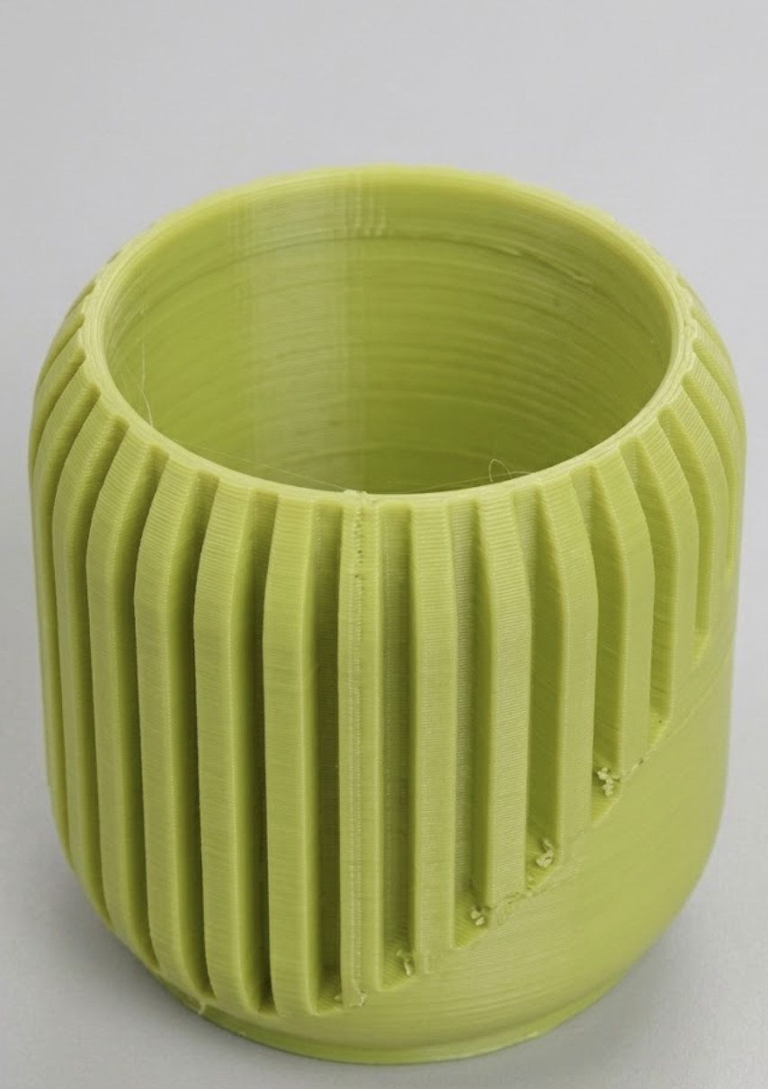 MODERN RIBBED PLANTER