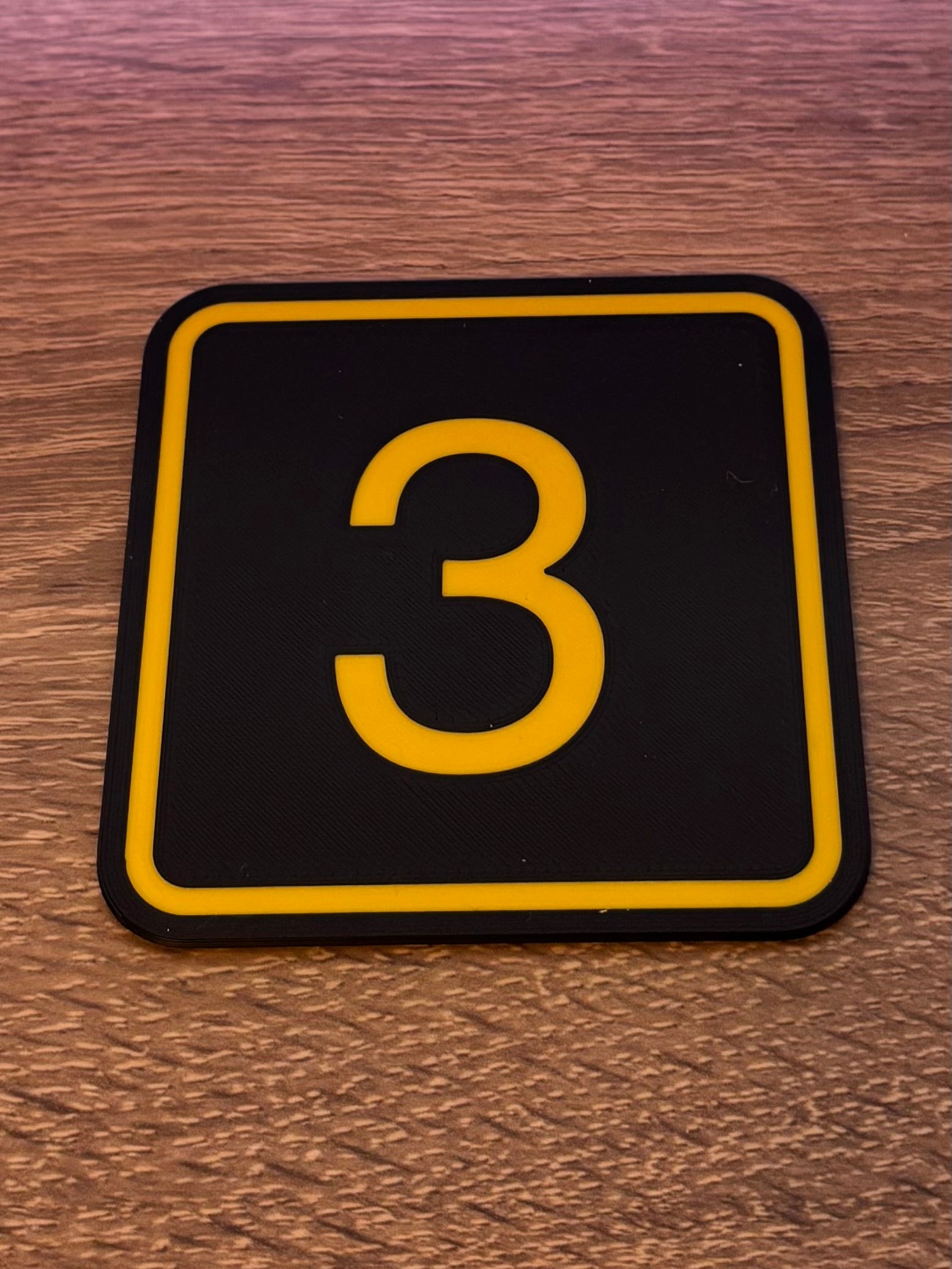 Square Number Plates (Door signs etc)
