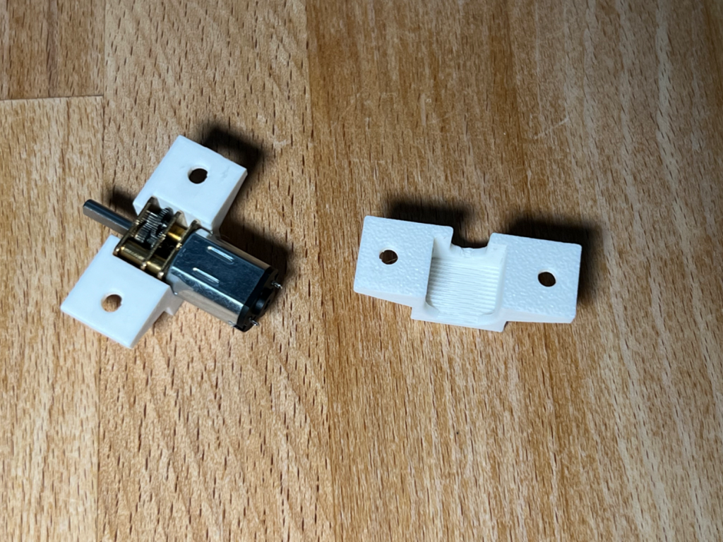 N20 Gear Motor Mount for M3 Nuts