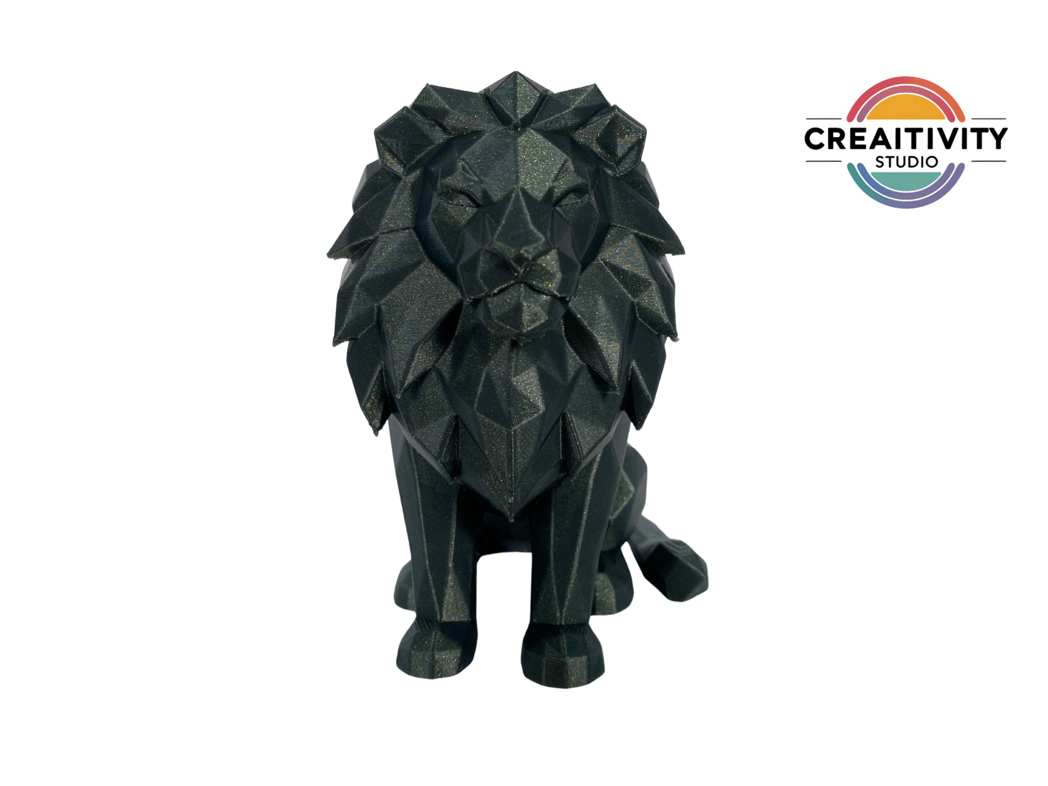 Low Poly - Löwe "Veyronis" - Free Commercial Use