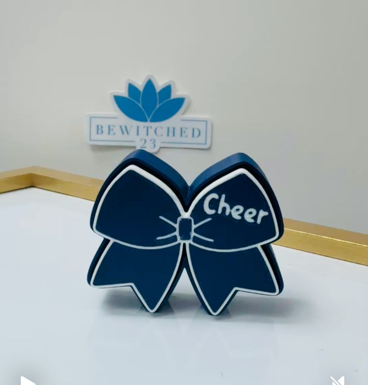 Cheer Bow Clicker Fidget- updated versions