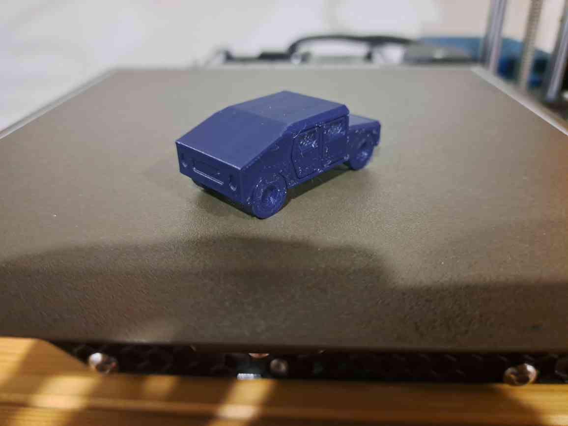 Humvee Vehicle (PRINT-IN-PLACE)