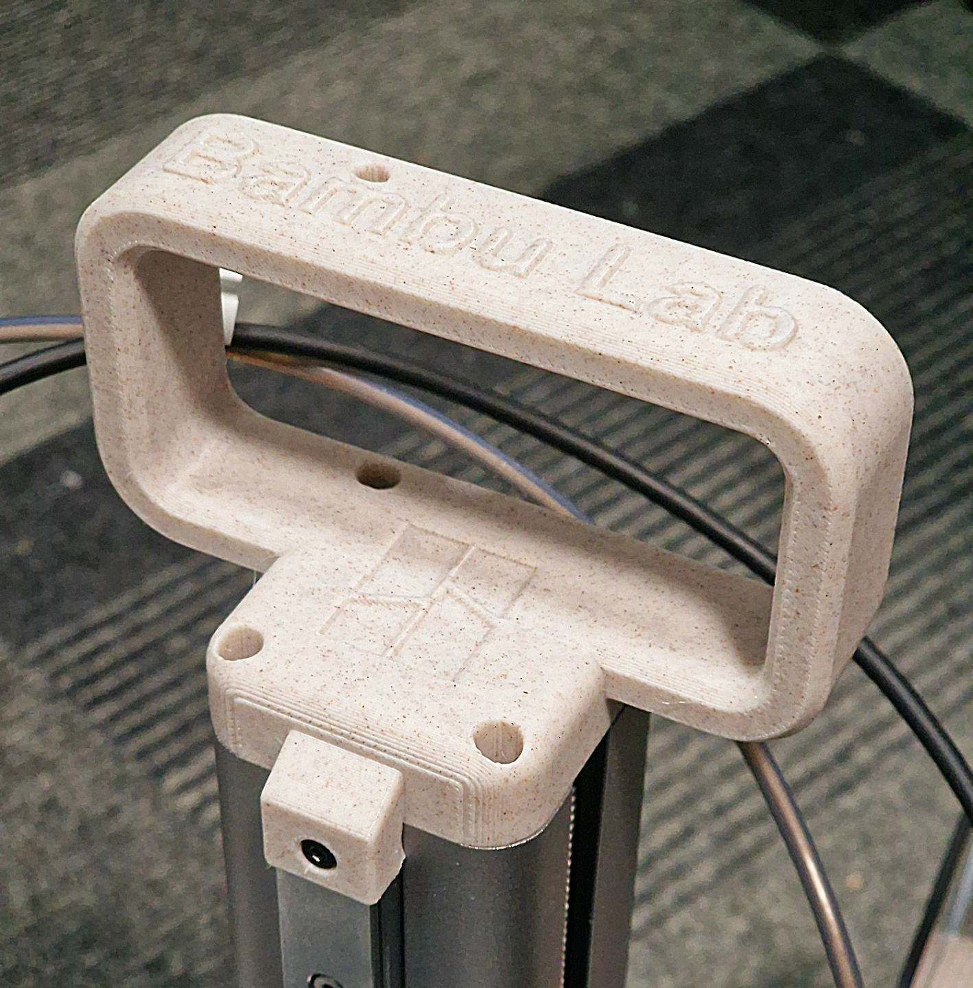A1 mini handle with Bambu logo