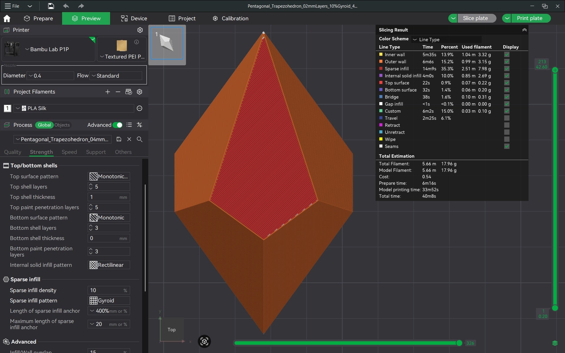 Pentagonal Trapezohedron