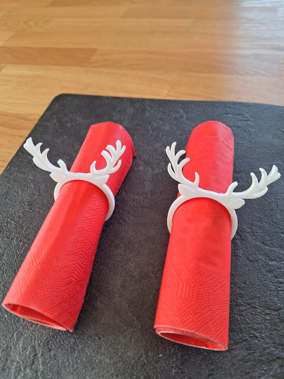 New Year Christmas napkin ring