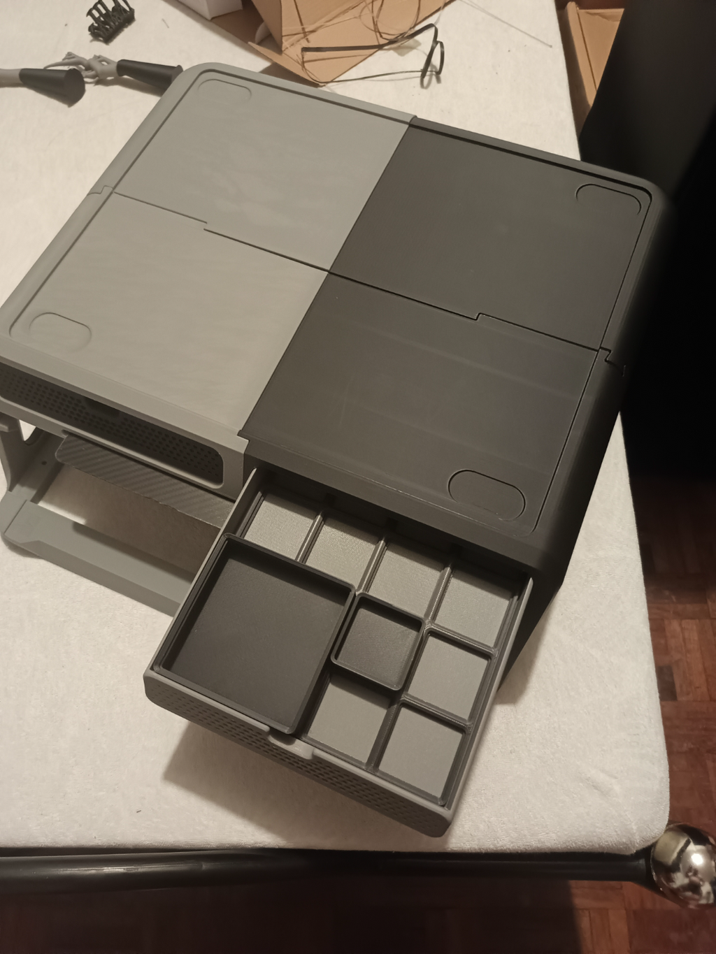 Gridfinity Base insert for BLV AMS Riser drawers