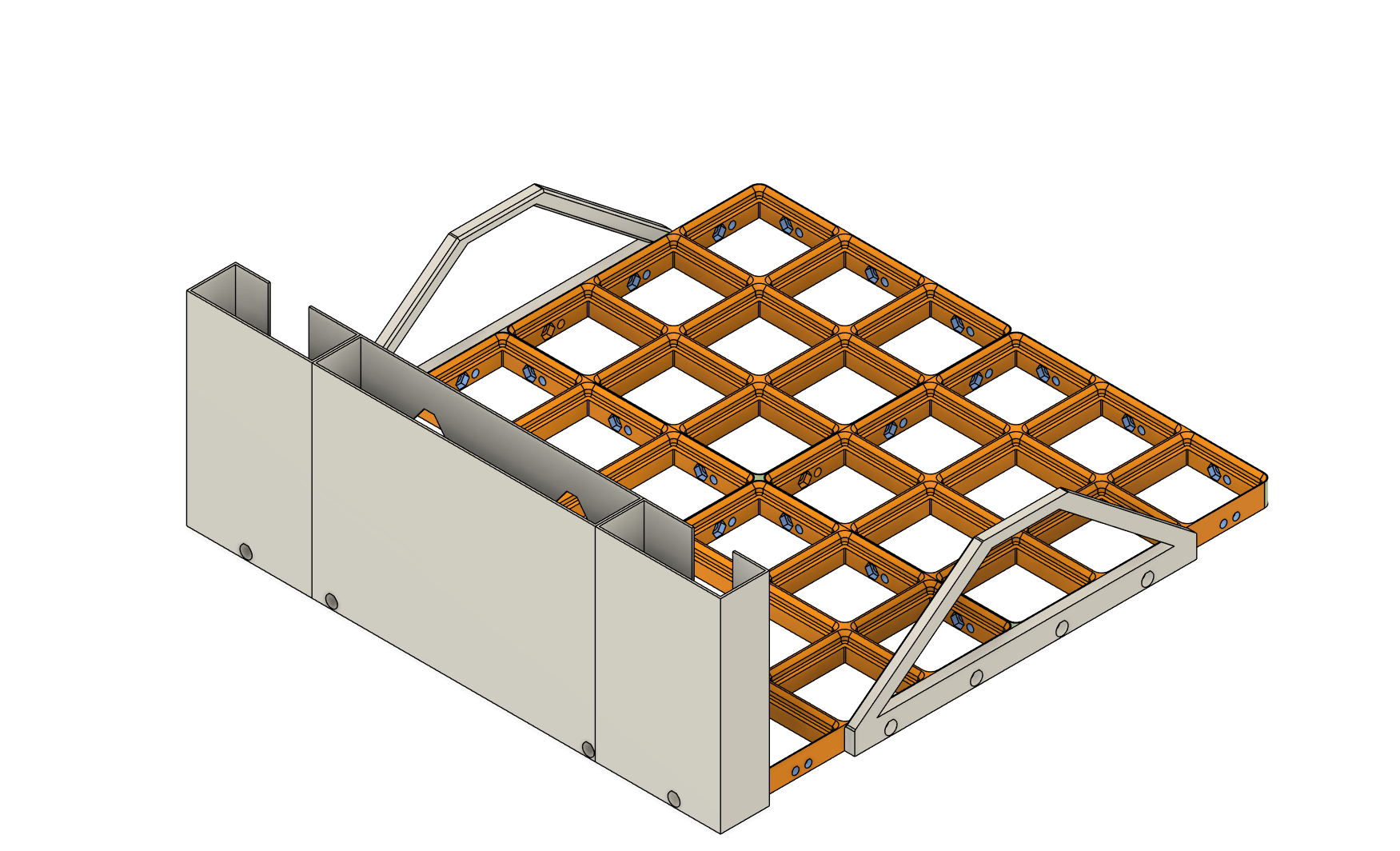 Gridfinity Drawer Organizer for IKEA Eket