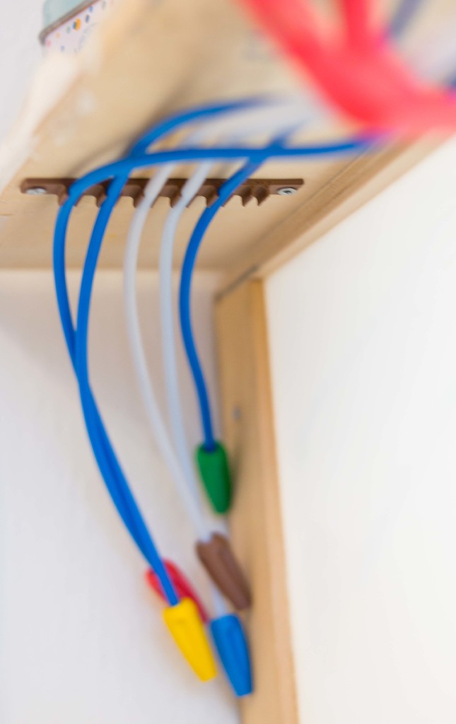 PTFE tube cap to keep the filament dry + Tube Holder