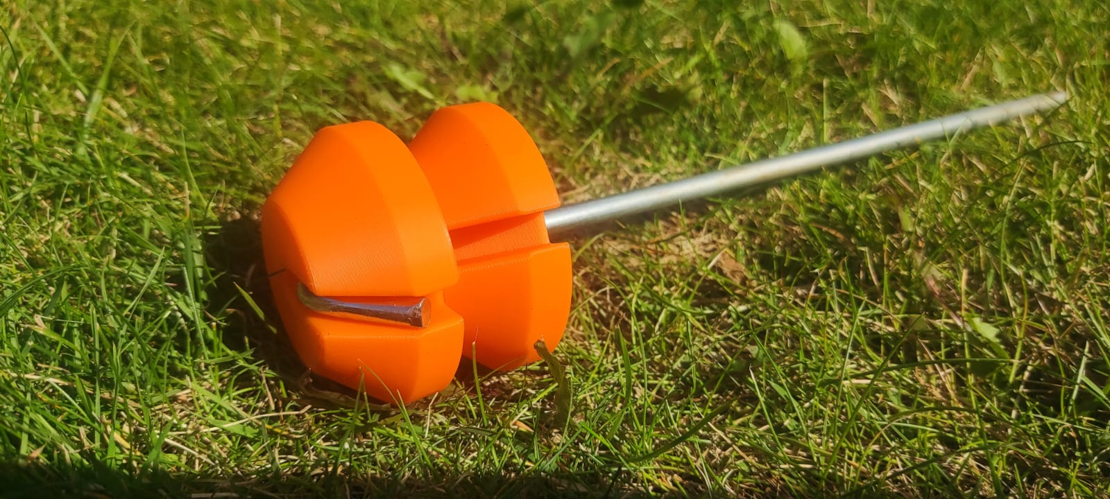 Tent peg protector