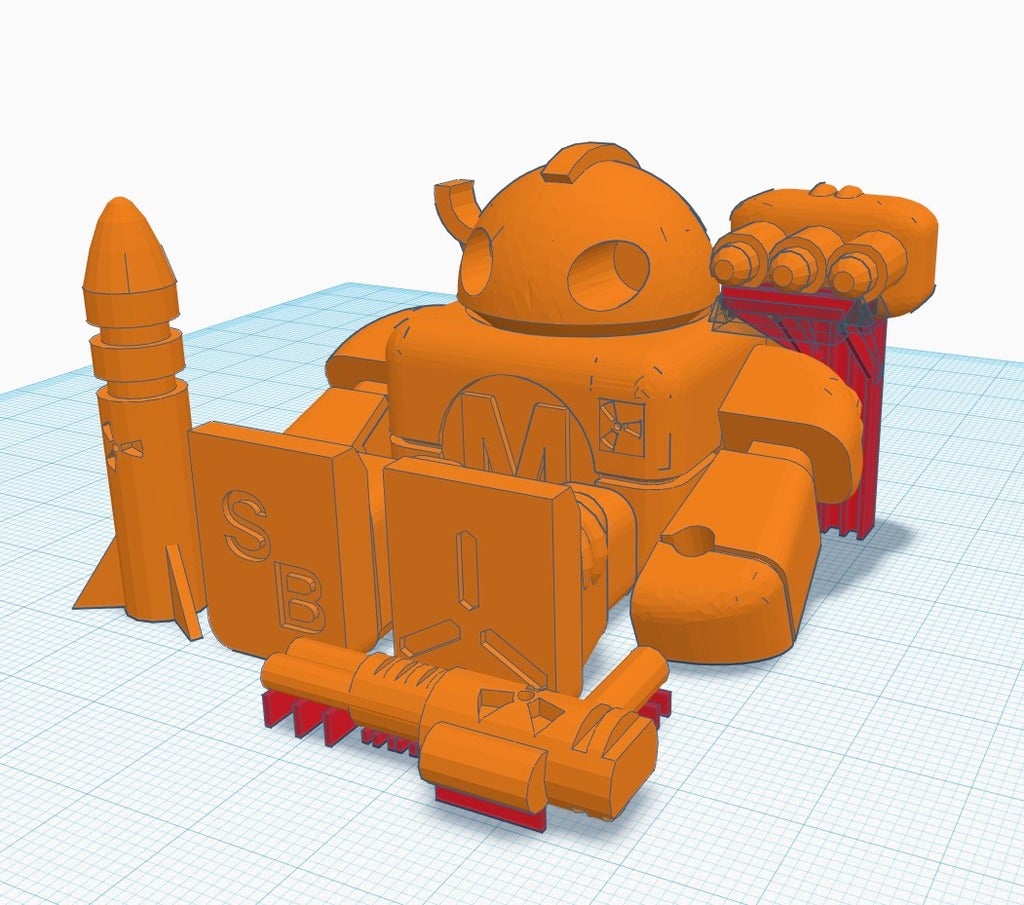 Makerbot Robot - weaponized & wider joints