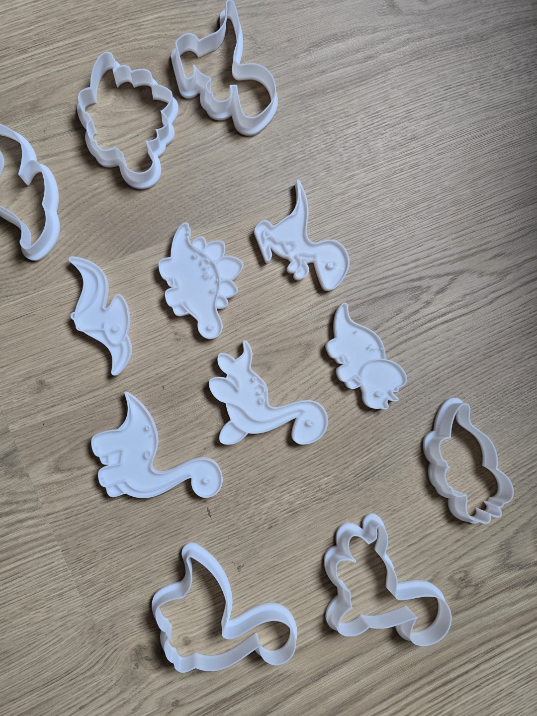 Dino Cookie Cutter Playdoh Set 2 Baking Fun Clay