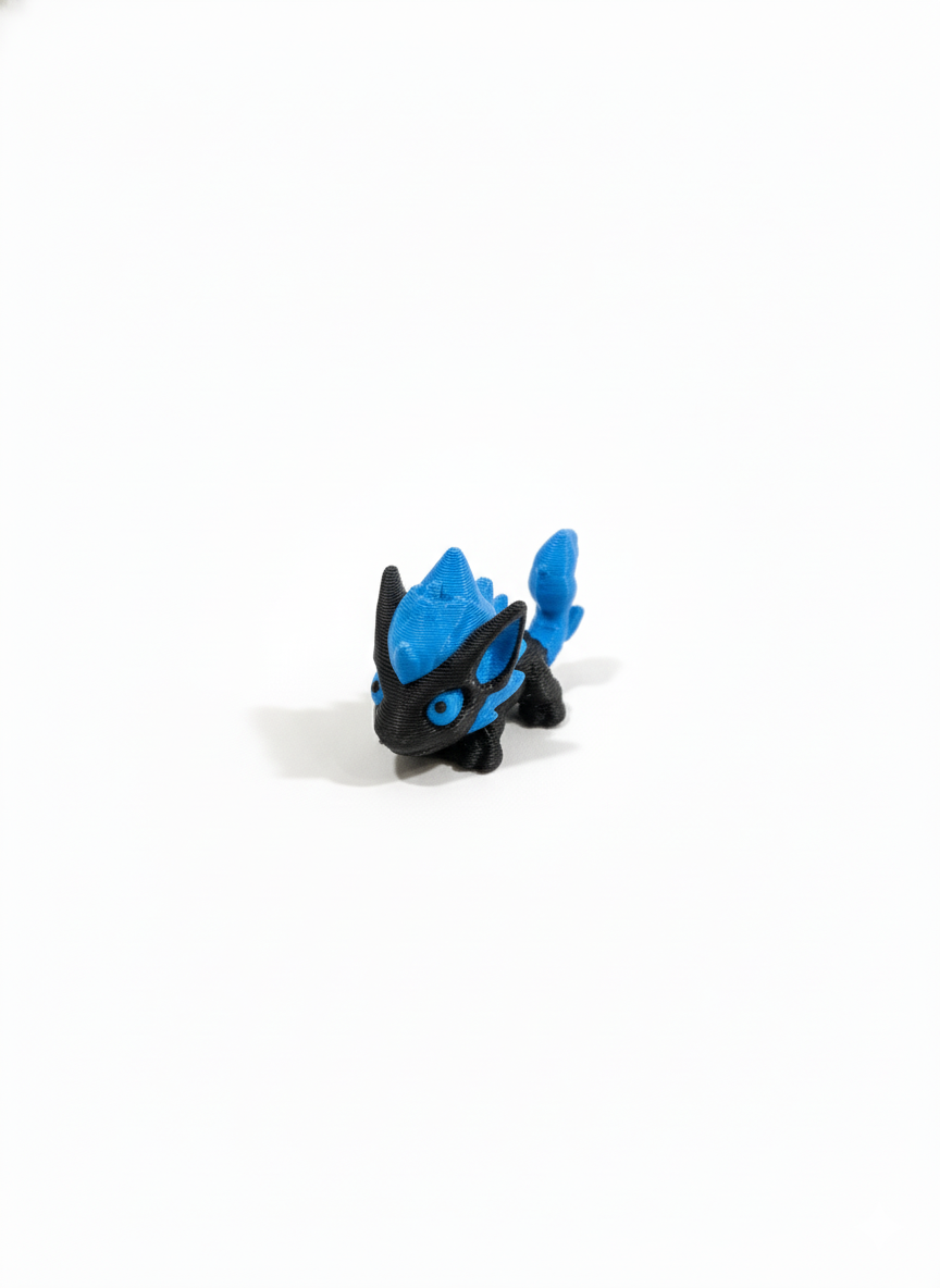 Mini crystal dragon
