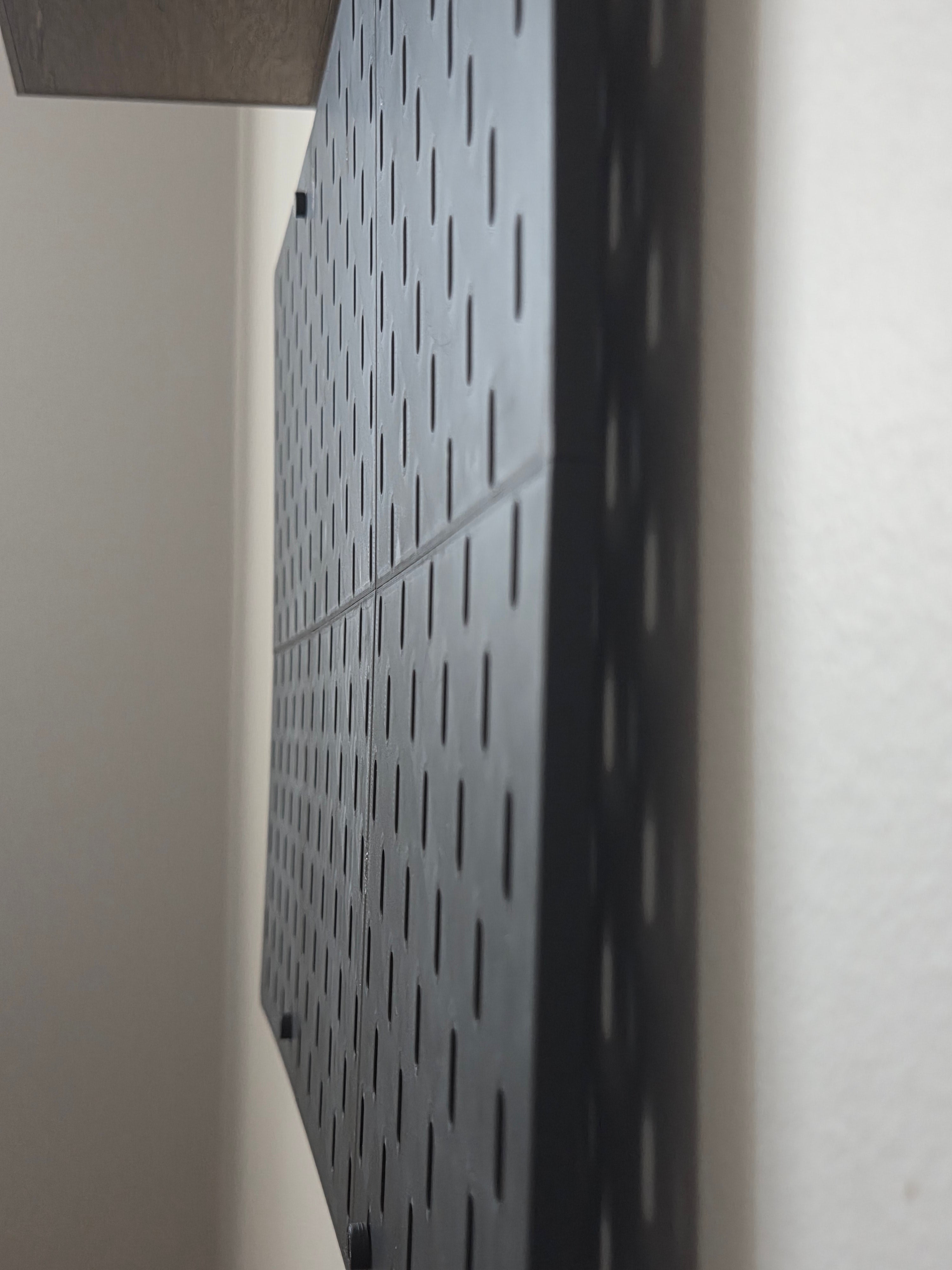 360mm x 560mm SKÅDIS style pegboard: 6pcs