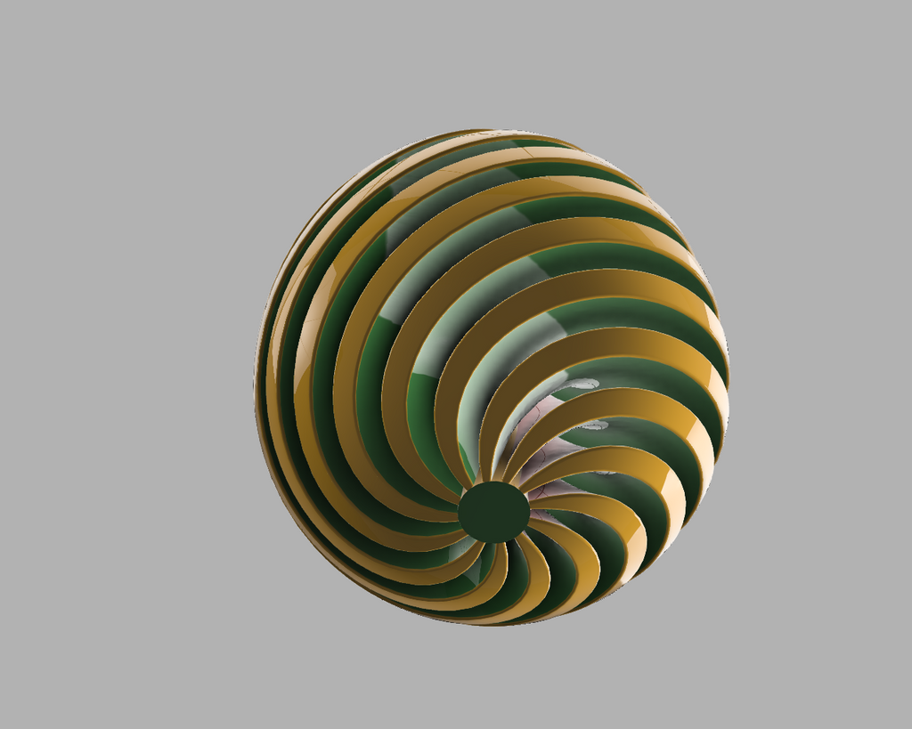 Twisted easter egg