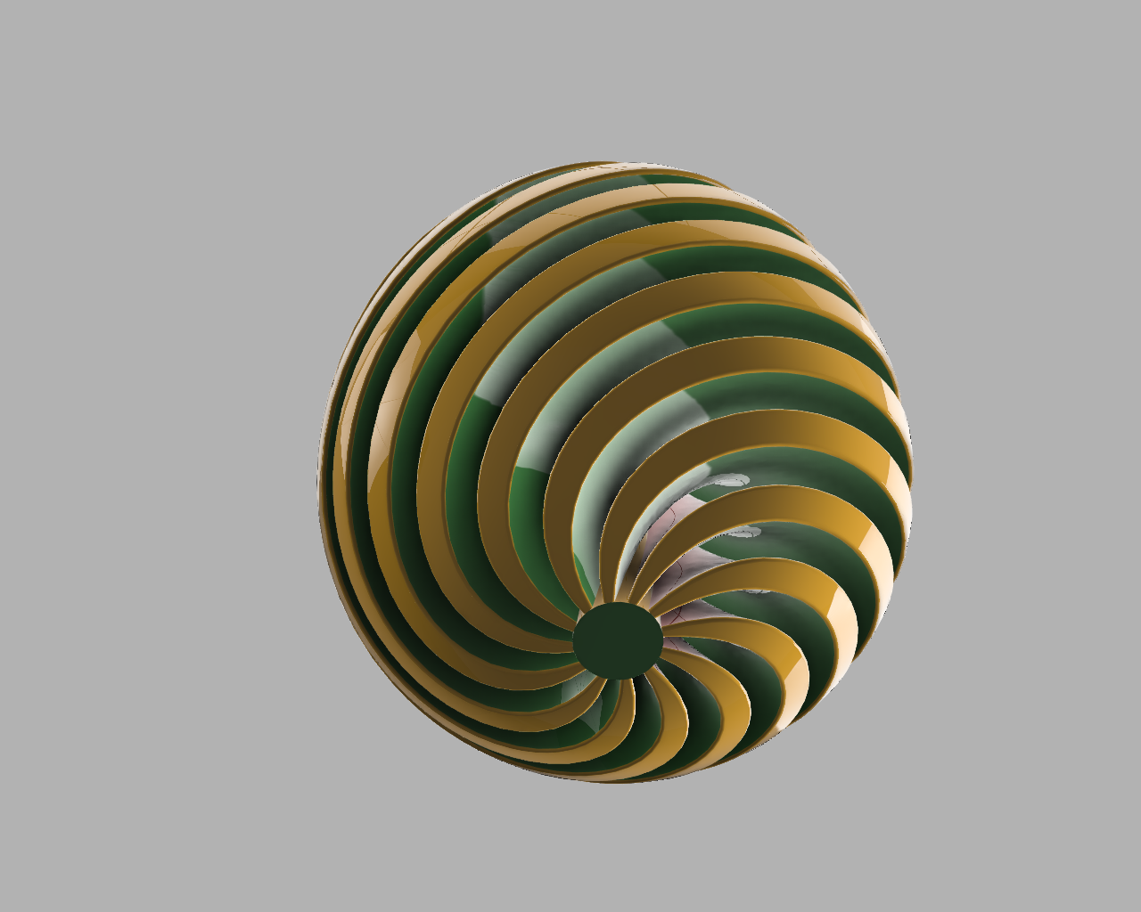 Twisted easter egg