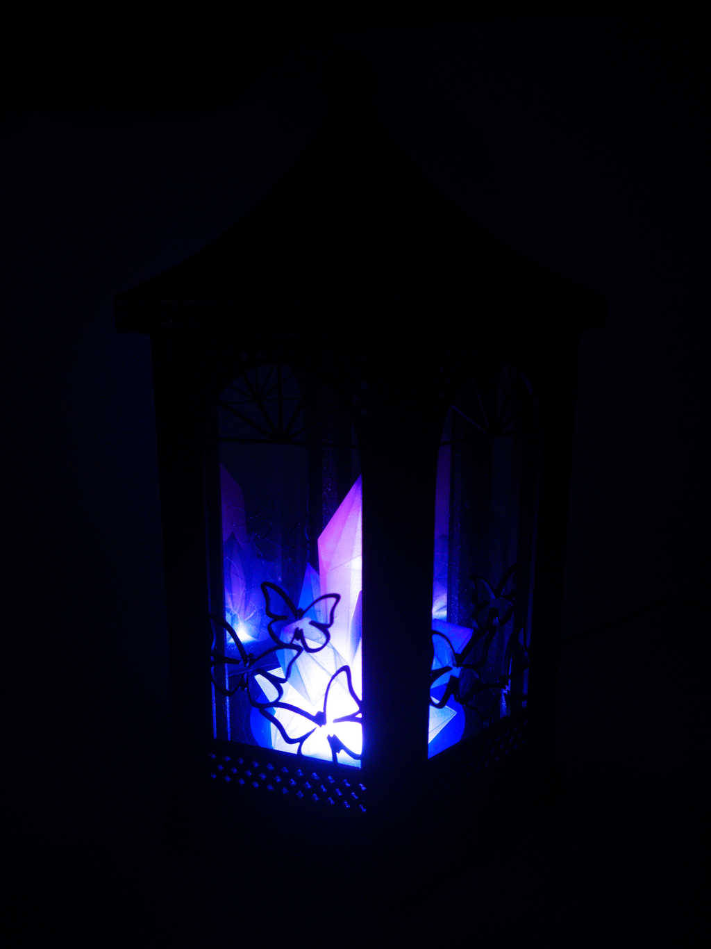 Magical Crystal Butterfly Lantern