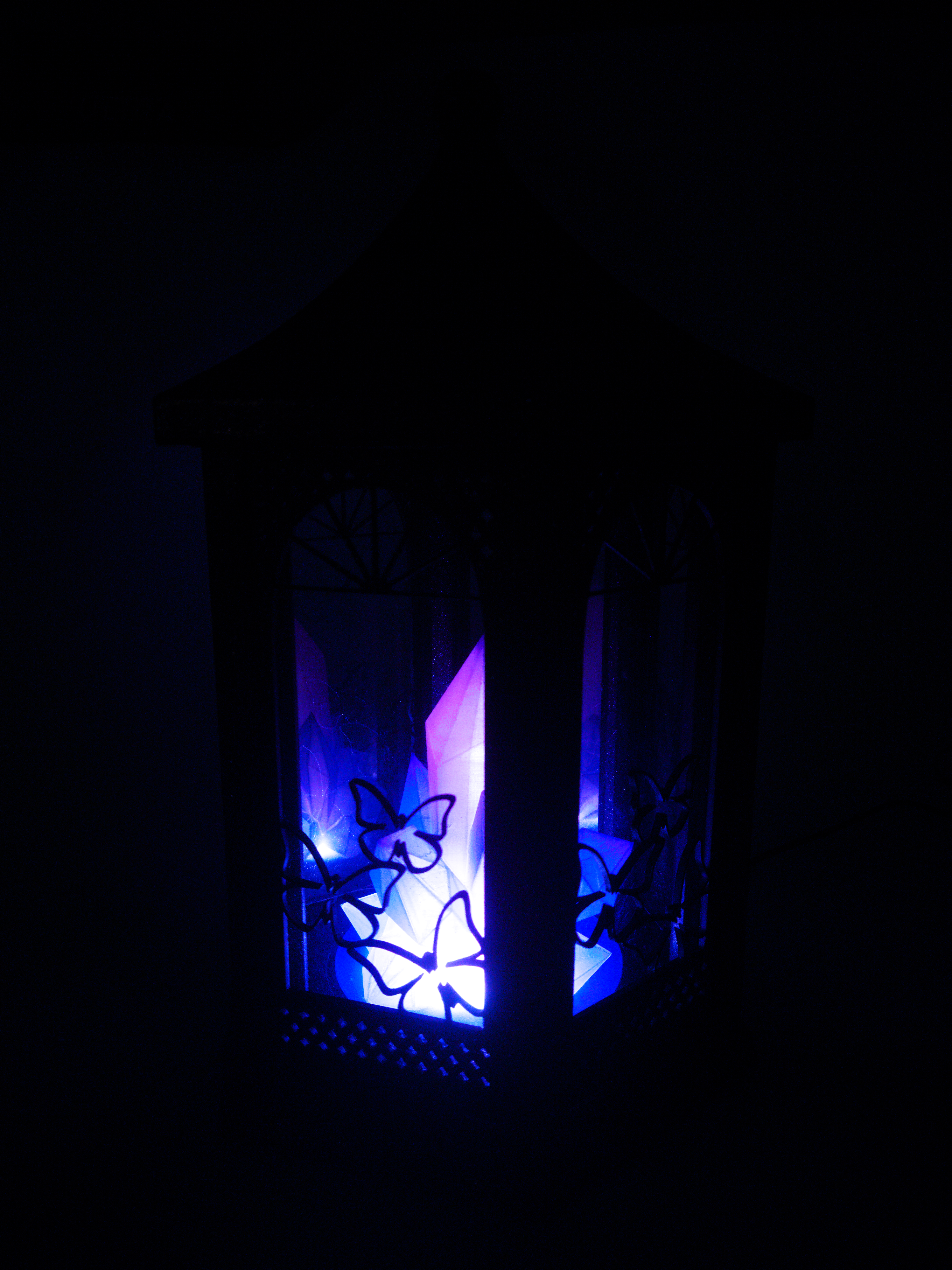 Magical Crystal Butterfly Lantern