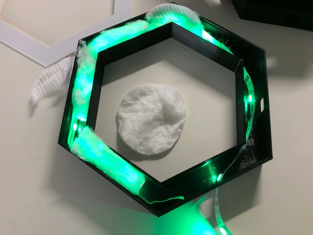 LED Hexagon Panels and Shelfs