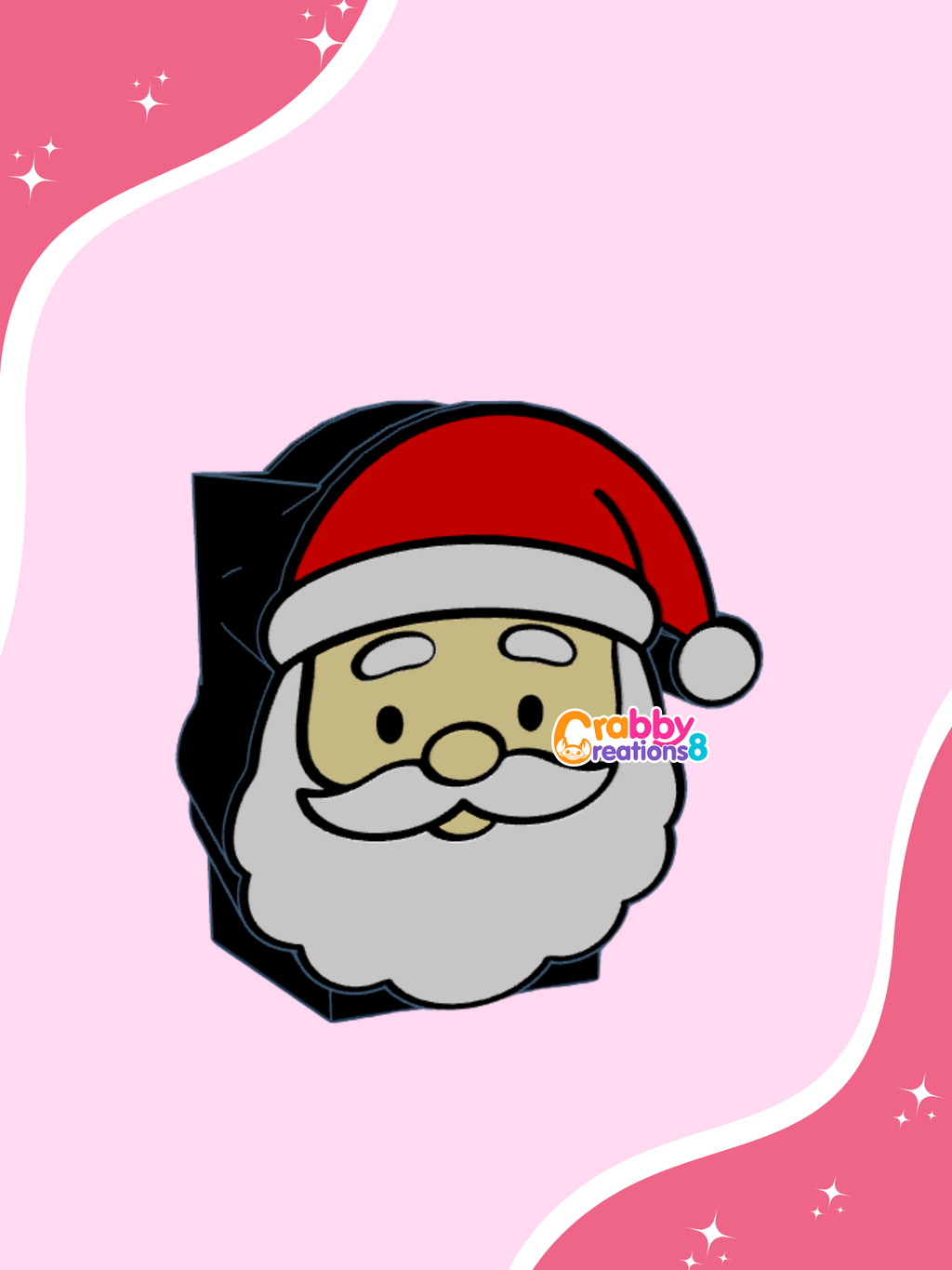 Santa Bath and Body Soap Holder